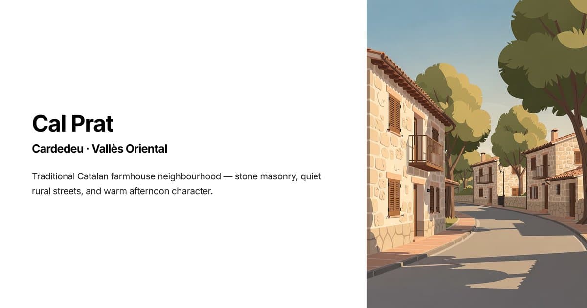 Barri Can Mònic a La Garriga — camiacasa immobiliària